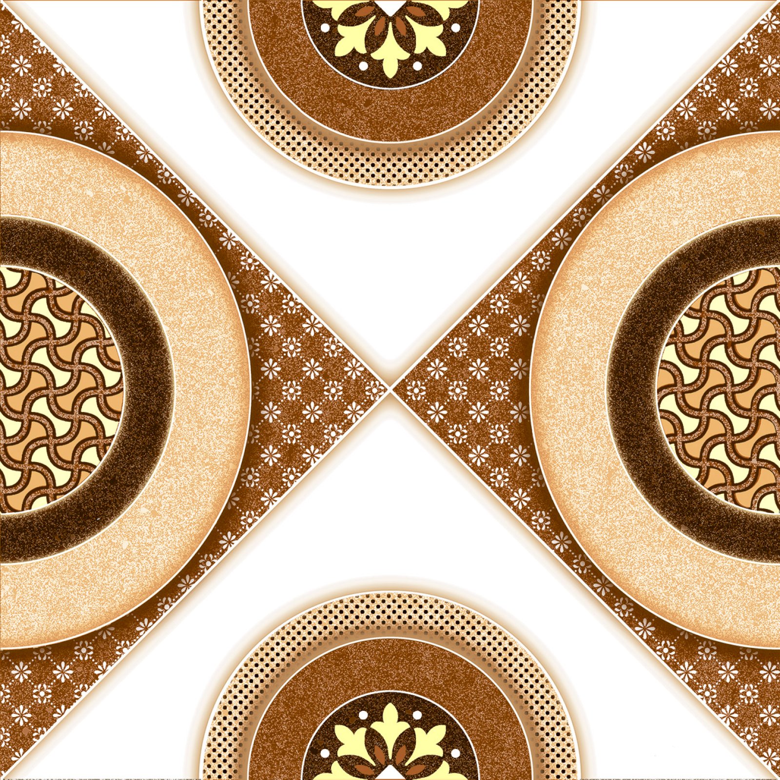 ASIA TILE 25X25 RENO BROWN